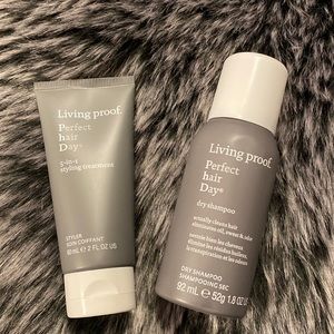 Living Proof dry shampoo & styling treatment travel size kit